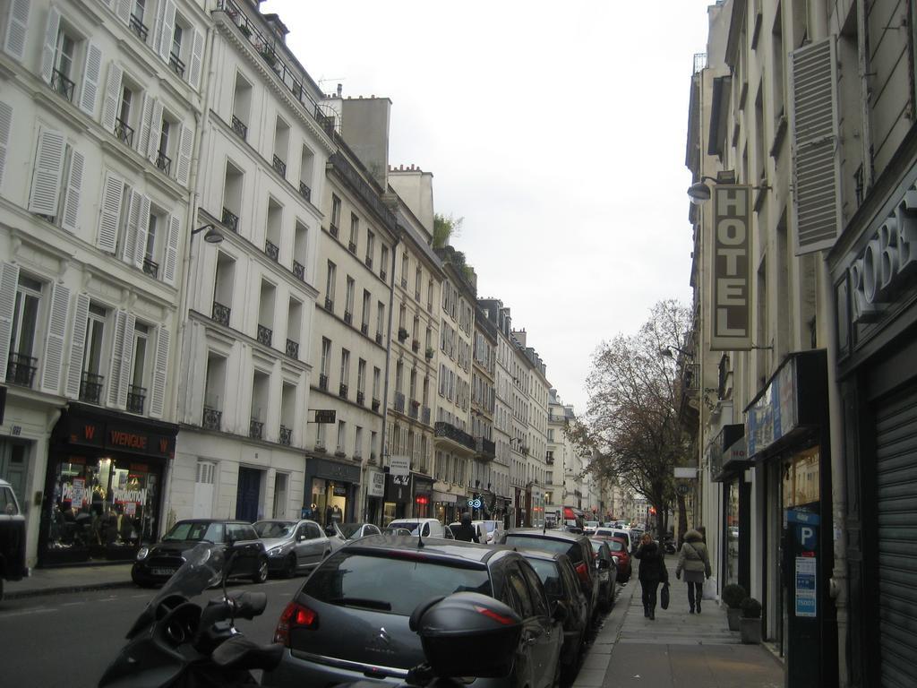 Hotel Meteore Parijs Buitenkant foto